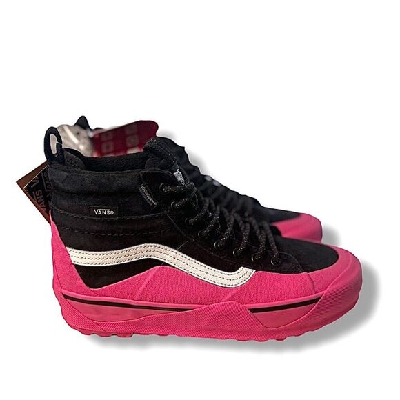 Vans Sk8-Hi MTE-2 Dip Insulated Boots Hot Pink / Black Primaloft US 8.5 / W 10 - Picture 5 of 12